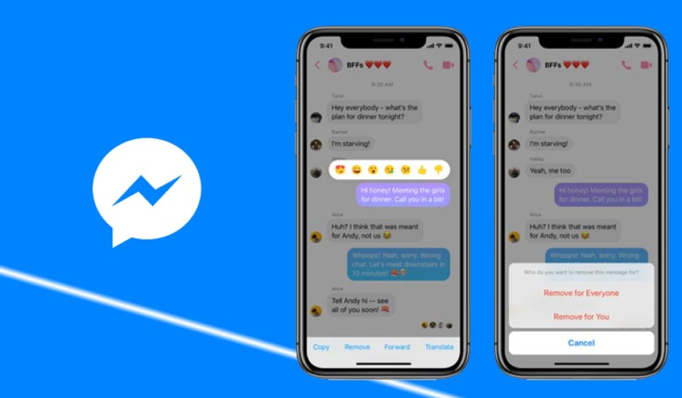 Delete Facebook Messages Both Sides on Messenger