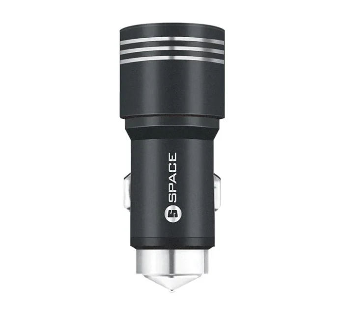 Dual Port USB 3.4A Metal Car Charger