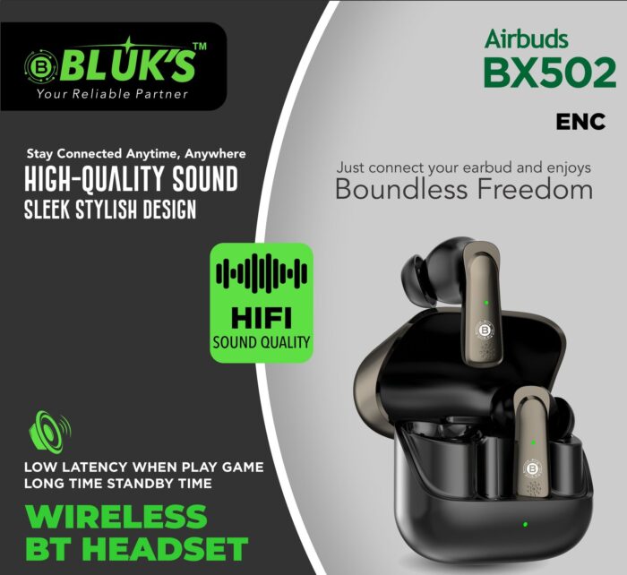 BLUK'S  Airbuds BX502  ENC - Image 2