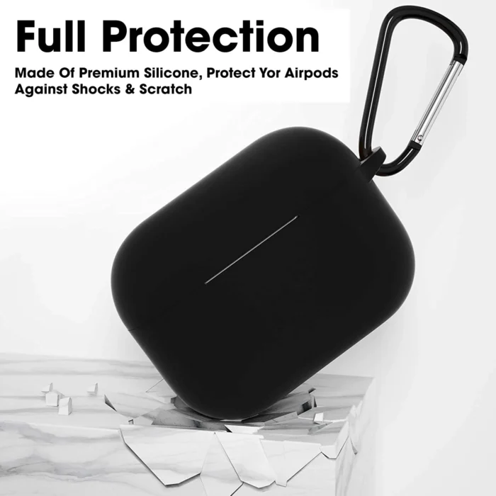 Silicone Case Black Airpod Cover - Image 2